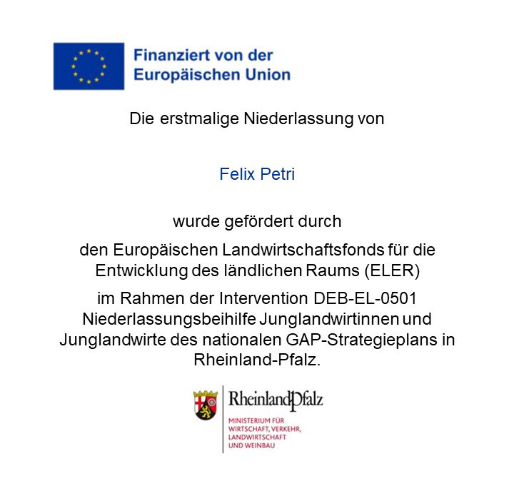 Förderung EU